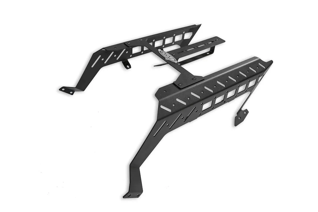 AC1104901NA – A.DESERT DES Molle Cargo Panel, Device Bridge Only Powder Coated Hammer Black Steel